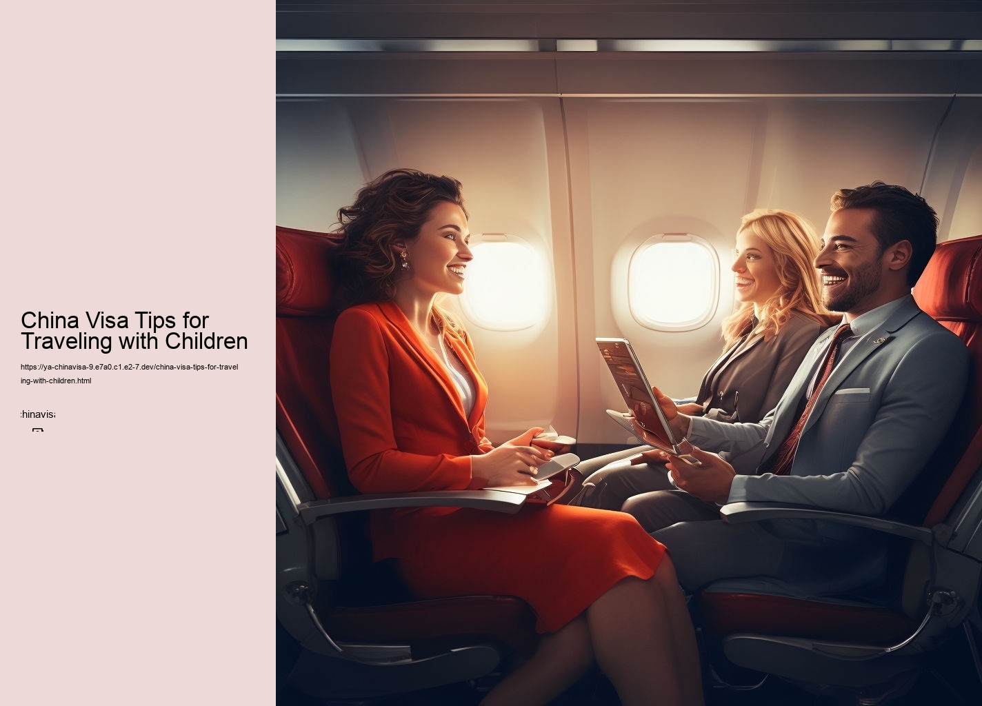 China Visa Tips for Traveling with Children